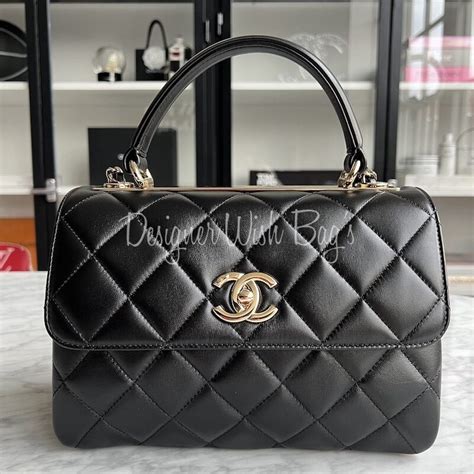 chanel trendy cc small black|Chanel trendy cc small.